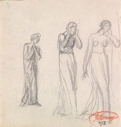 Three Lamenting Women by George Romney